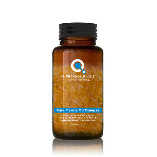 Q-Microceuticals | Pure Marine Oil Omegas 90s - Remarkable Quality
