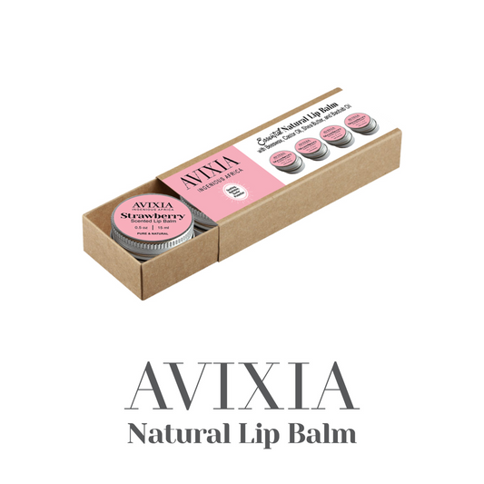 AVIXIA Lip Balm Gift Box, Strawberry - 4x15ml - Save 12%