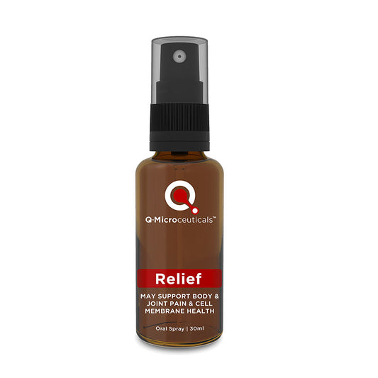 Q-Microceuticals | Relief 30ml - for Inflammation & Pain Relief